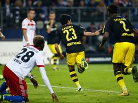 Shinji Kagawa fired his side to a victory against Hamburg SV. Goal