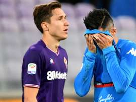 Napoli needed a win. AFP
