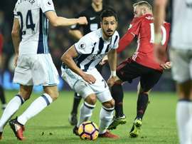 Chadli is among three players who have relegation release clauses. AFP