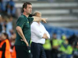 Deila when he was in charge at Celtic. AFP