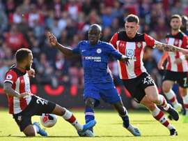 Kanté, tres semanas de baja. AFP