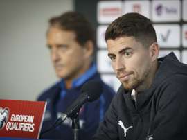 Pukki key threat to Italy's perfect euro run, says Jorginho. AFP