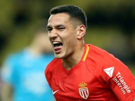Lopes scored Monaco's second goal on Friday. AFP