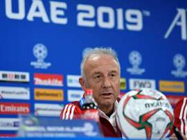 UAE coach aims to create history against the odds. AFP