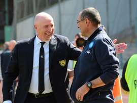 Maran is Cagliari's new boss. AFP