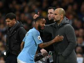 Guardiola recognises Sterling's ability. AFP