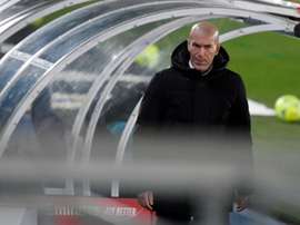 Zidane está com coronavirus. AFP