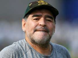 Maradona has moved to Belarus. AFP