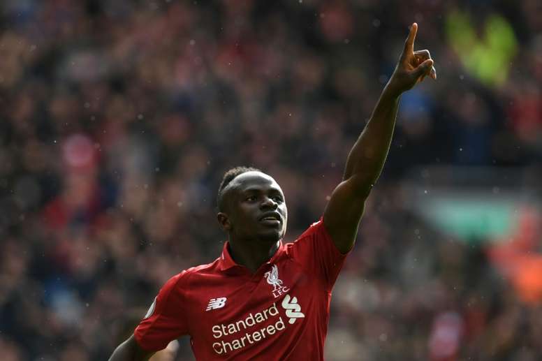 Sadio Mané está se recuperando de problema muscular. AFP