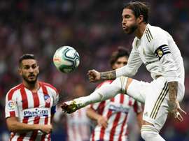 La Liga have complained about abuse towards Ramos in the Madrid derby. AFP