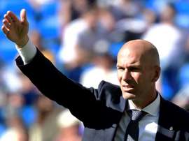 Zidane has not been able to get back to his winning streak. AFP