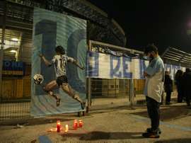 'I represent the nobodies': Maradona, the 'barrio' boy in Naples. AFP
