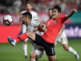South Korea and Iran drew in a friendly on Tuesday. AFP