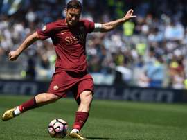 Totti não conheceu outro clube ao longo da sua carreira. AFP