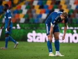 De Ligt will be out for three months after shoulder surgery. AFP