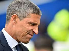 Chris Hughton has been dismissed by Brighton after four and a half years in charge. AFP