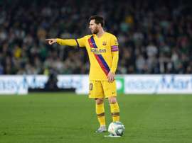 Messi, brillant avec le Barça. AFP