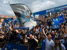 : 25,000 Atalanta fans are expected to travel to Rome for the Coppa Italia final. AFP