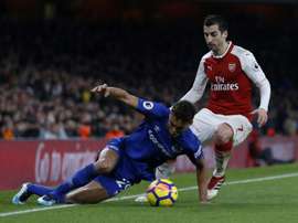 Mkhitaryan devrait être titularisé. AFP