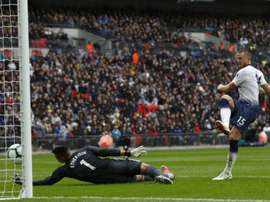 Eric Dier dio los tres puntos al Tottenham. AFP
