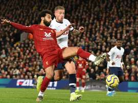 Salah pode ficar de fora contra o Crystal Palace. AFP