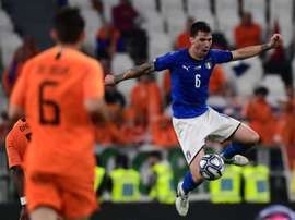 Romagnoli es una de las piezas clave del Milan en defensa. AFP