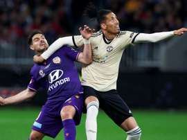 Smalling is looking to make a lasting impact for Roma. AFP