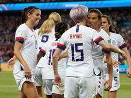 Les compos probables de la demie de Mondial féminin entre l'Angleterre et les USA. AFP