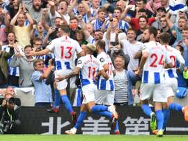 Manchester United fell to Brighton in the Premier League. AFP