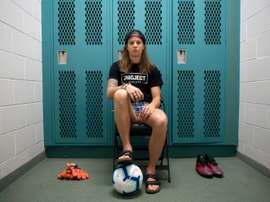 Stephanie Labbe is likely to be in goal for Canada in this summer's World Cup. AFP