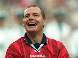 Paul Gascoigne wished good luck to his hometown club. AFP