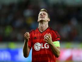 The captain was not happy that his side failed to see out the result. EFE/Archivo