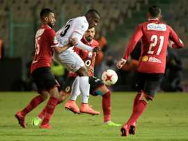Kasongo scored twice for Zamalek. AFP