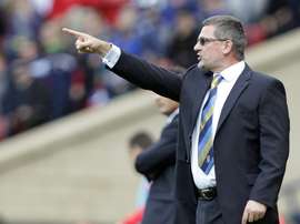 Levein hopes that his captain will be available for the game. AFP
