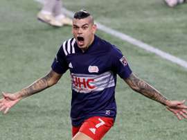 Revolution oust 10-man Orlando, face Crew in MLS semi-finals. AFP