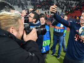 Lewandowski, candidato a miglior marcatore. AFP