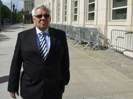 Hector Trujillo, former secretary general of the soccer federation of Guatemala. AFP