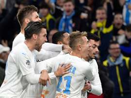 L'OM peut croire au podium. AFP