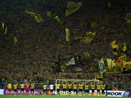 Borussia Dortmund drew a 64,200 crowd to watch their 7-2 rout of Norways Odds BK