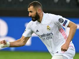 Zidane has played down Benzema's comments to Mendy about Vinicius. AFP