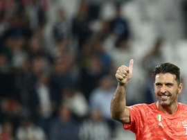 Buffon, déjà 24 années en professionnel. AFP