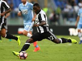 Kwadwo Asamoah acaba contrato el próximo mes de junio. AFP/Archivo
