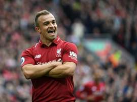 El Liverpool mantiene el pleno de victorias. AFP