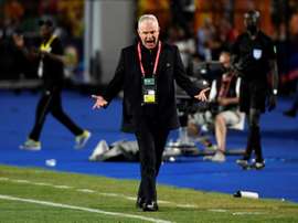 Aguirre wants his Egypt side to play better than they did in their opener. AFP