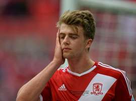 El fichaje de Bamford por el Middlesbrough es inminente. AFP