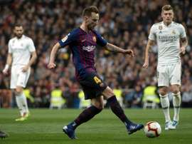 Rakitic est dans les plans de United. AFP