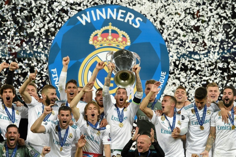 os maiores campeão da champions league