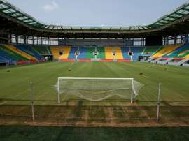 The Port-Gentils stadium ahead of the 2017 Africa Cup of Nations tournament in Gabon. AFP