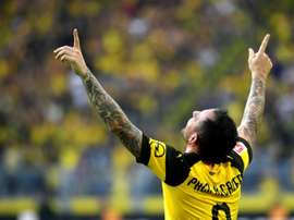 Alcácer marque toutes les demi-heures. AFP