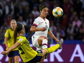 Carli Lloyd is aiming for another World Cup win. AFP